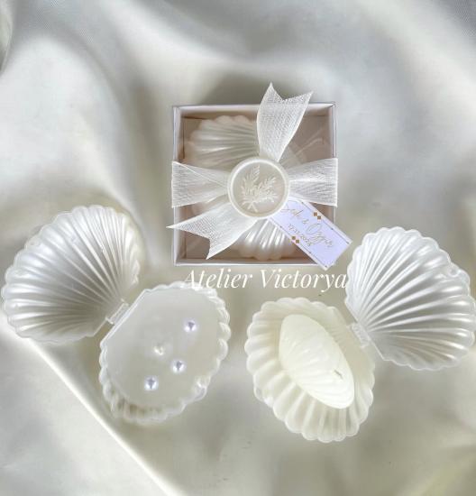 Mühürlü İstiridye Mum